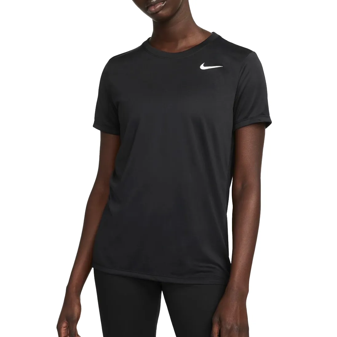 Nike Blusa DX0687-010 F TEE RLGD LB Preto Poliester -1-